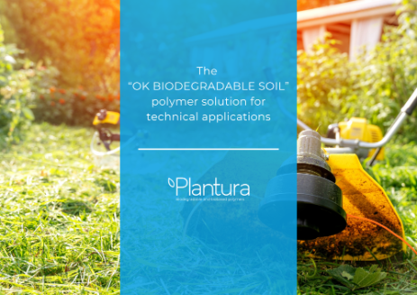 The “OK BIODEGRADABLE SOIL” polymer solution for technical applications